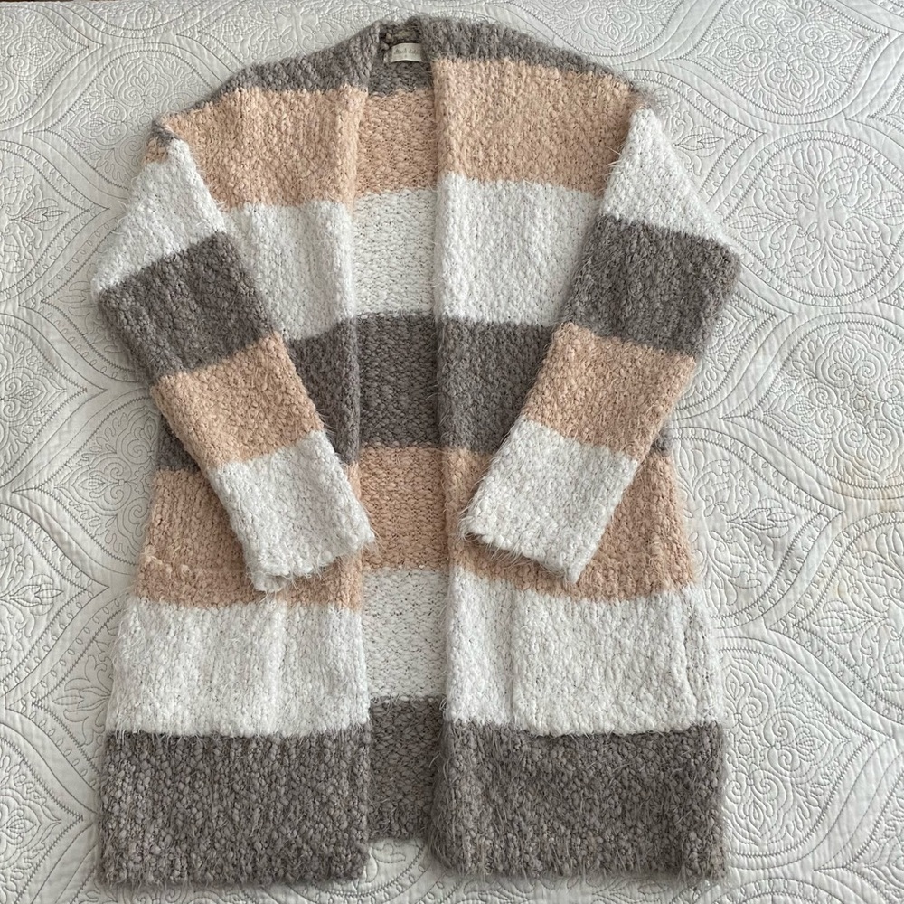 Altar’d State Multicolor Eyelash Cardigan